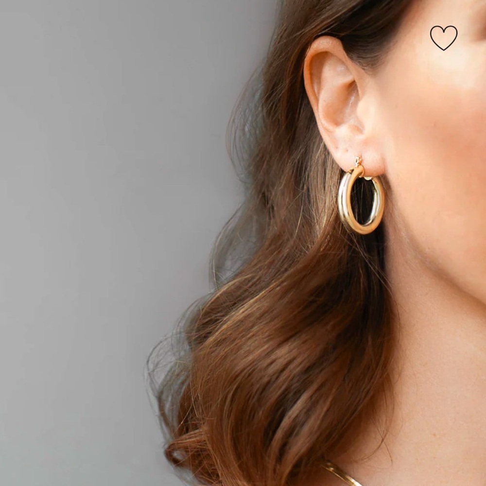 Electric Picks “Hendrix” Hoops Earrings - Picture 2 of 3